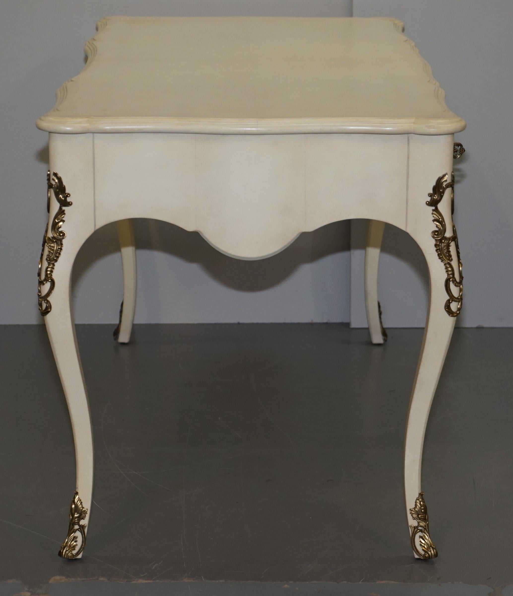 Sublime Ralph Lauren Cannes French Bureau Plat Desk & Office Chair Part of Suite 1