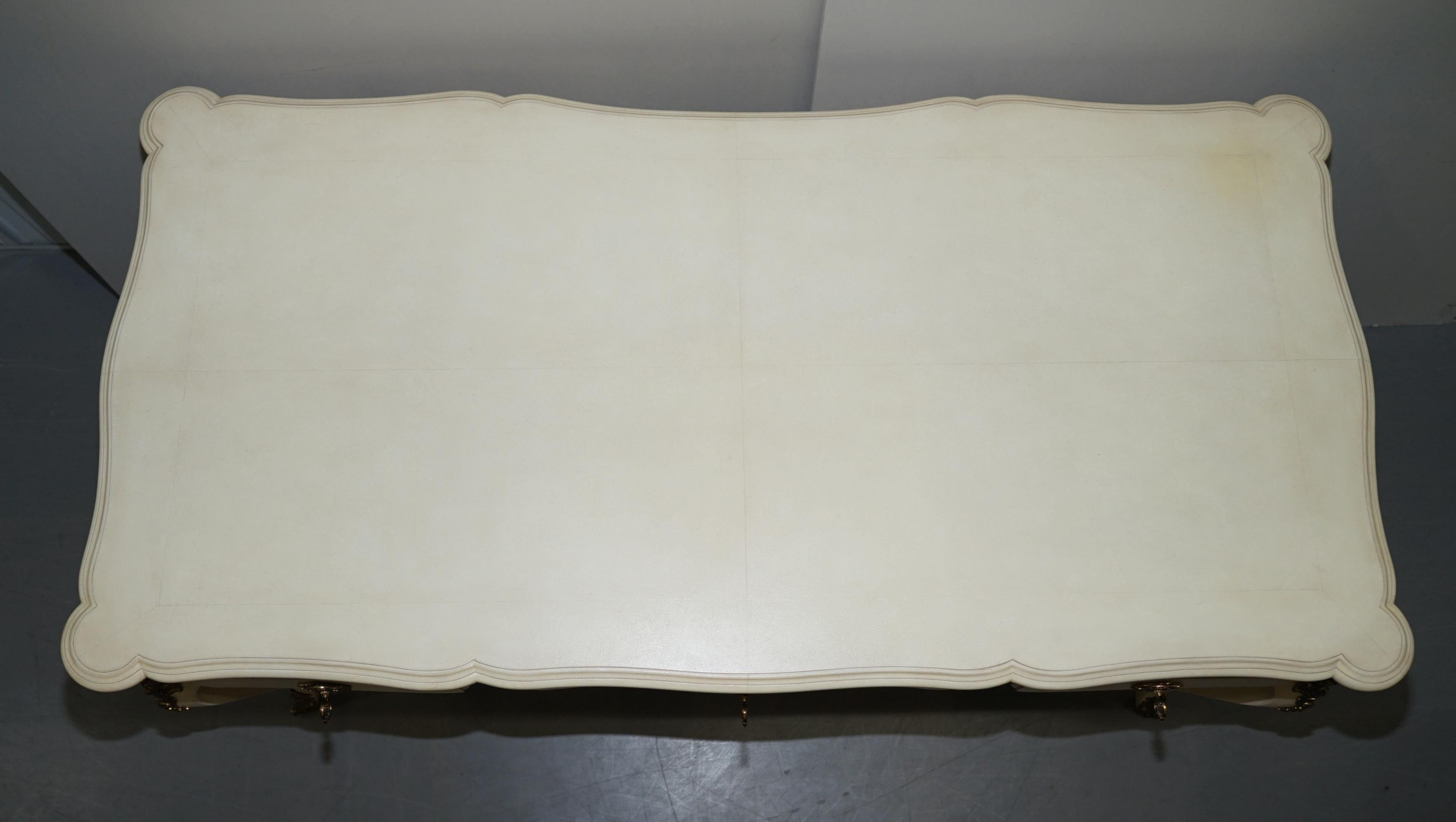 20th Century Sublime Ralph Lauren Cannes French Bureau Plat Desk & Office Chair Part of Suite