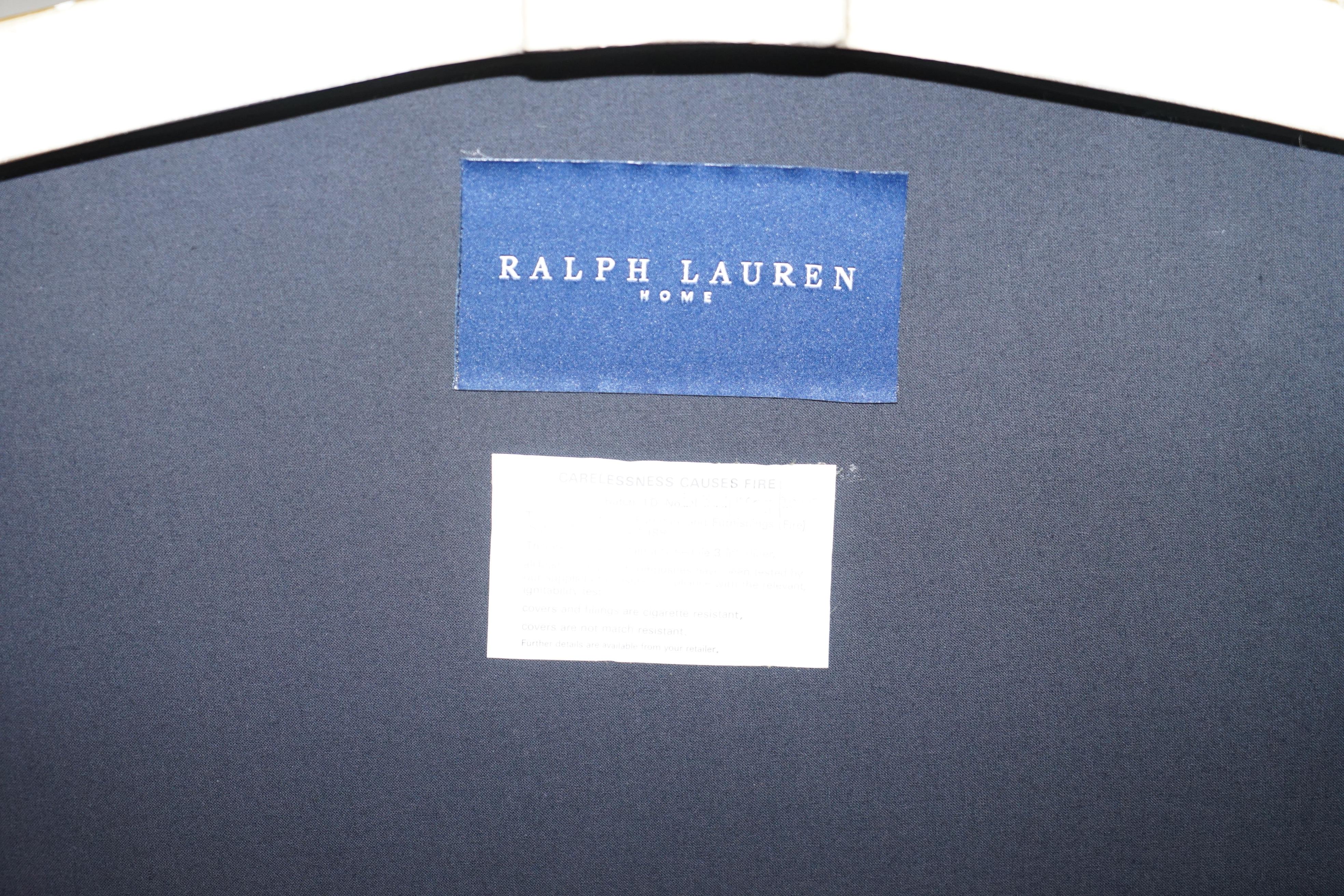Sublime Ralph Lauren Indian Cove Lodge Fauteuil from the Cannes Estate Suite 3