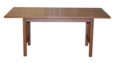 RIVA 1920 MADE IN ITALY SOLID AMERICAN BLACK CHERRY WOOD REFECTORY DINING TABLe