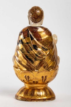 Sublime Satsuma Antique Porcelain Buddha