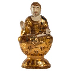 Sublime Satsuma Antique Porcelain Buddha