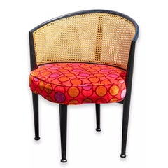 Sublime Set of 12 Unforgettable Cane Chairs by Edward Wormley for Dunbar, c 1950