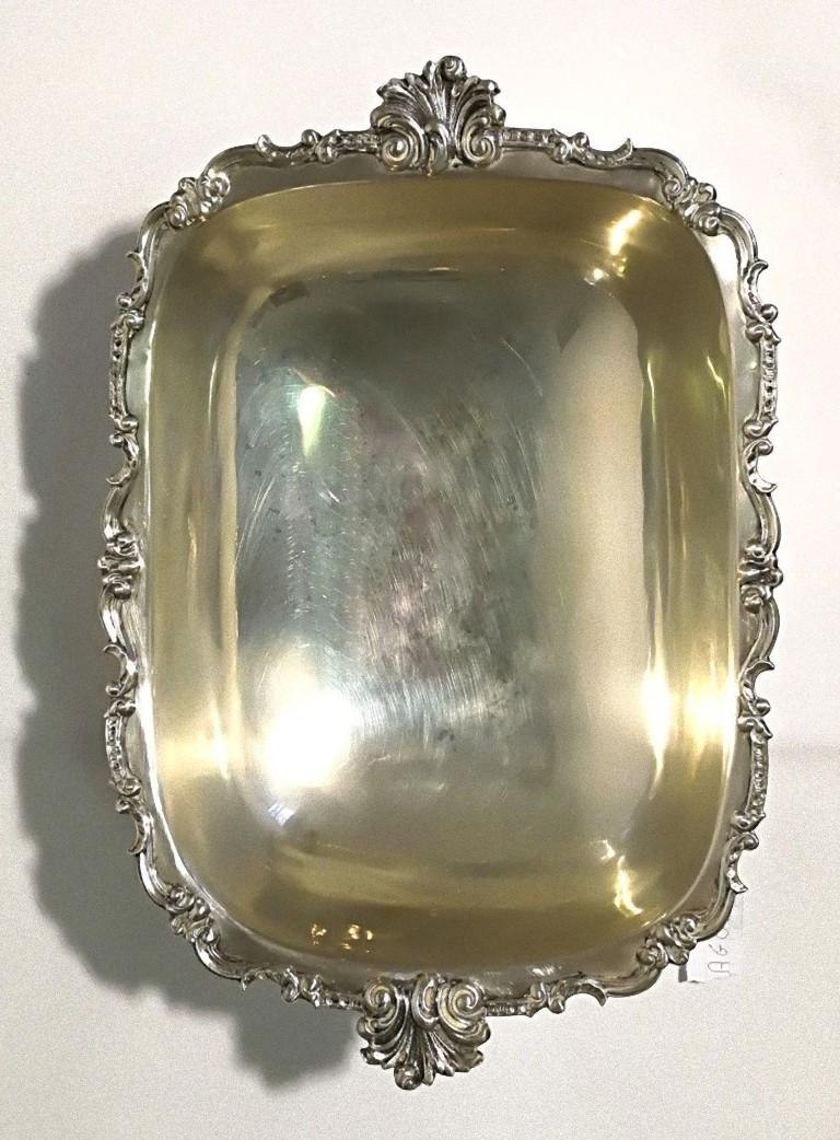 Européen Sublime coupe à fruits en argent:: 20ème siècle en vente
