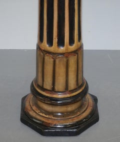 Sublime Victorian Corinthian Pillar Pedestal Stand Displaying Busts and Antiques