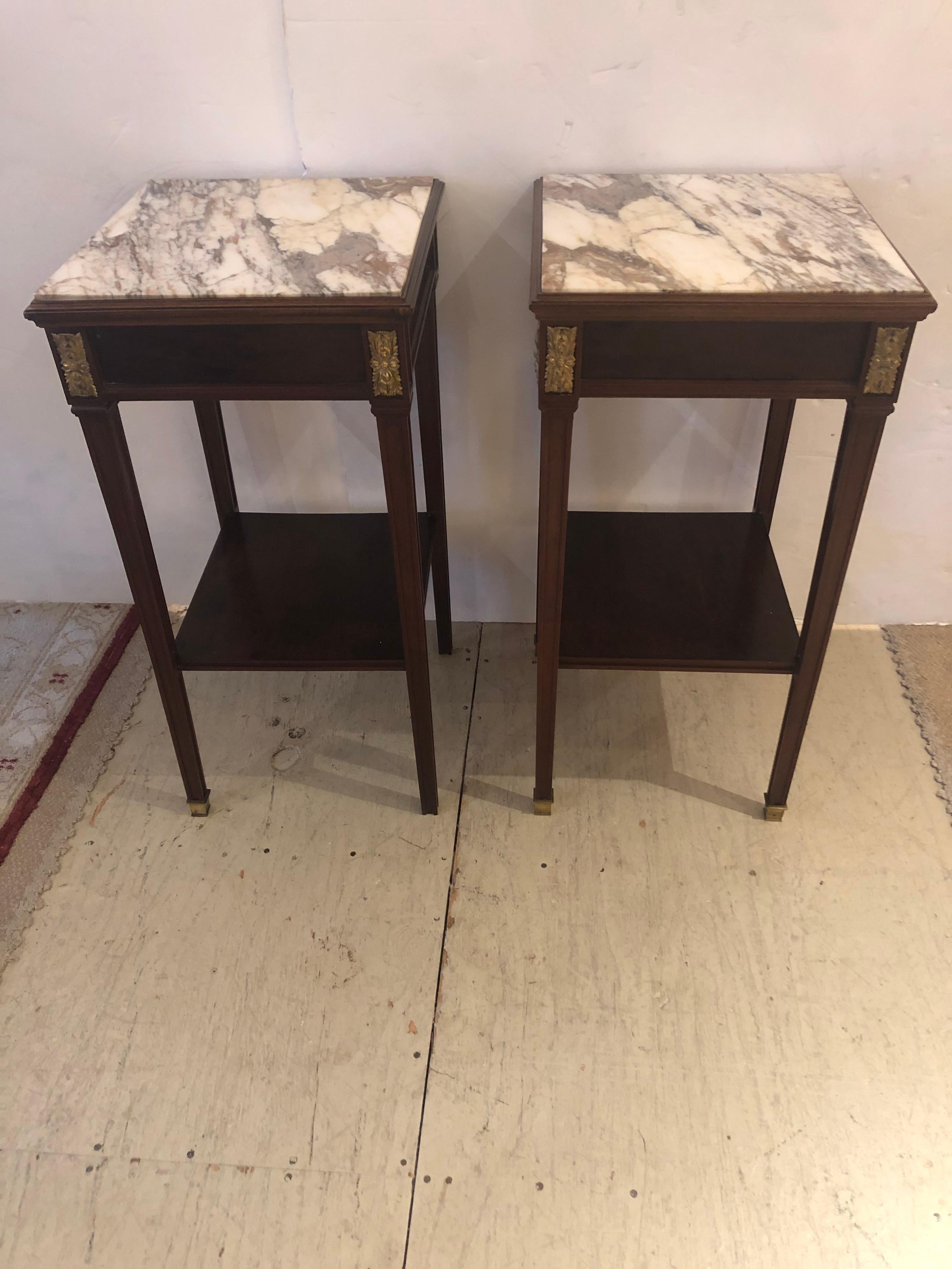 why antique tables and nightstands