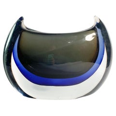 Submerged Glass Vase Attributed to Flavio Poli, 1960s