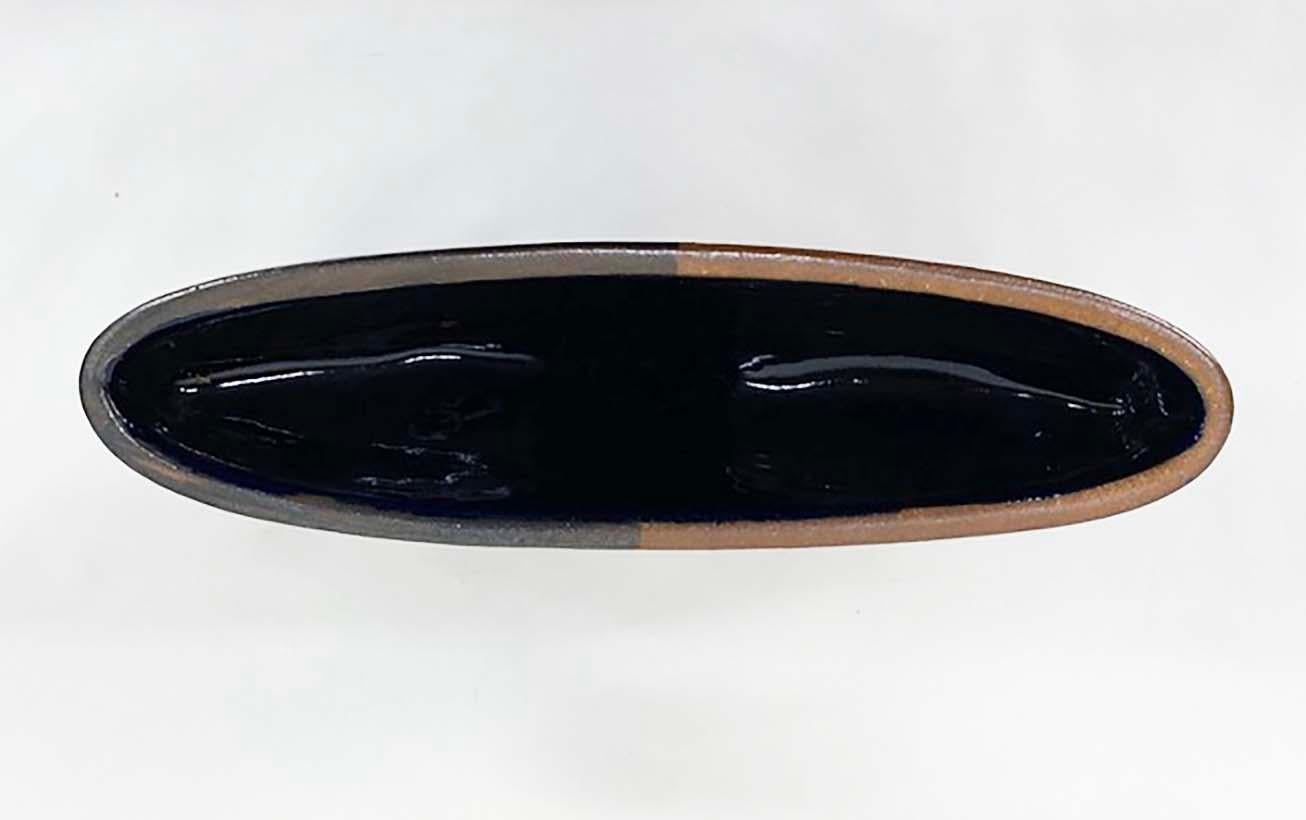 Substantial and Unique 1970s Modernist Signed Studio Pottery Vase #1 For Sale 3