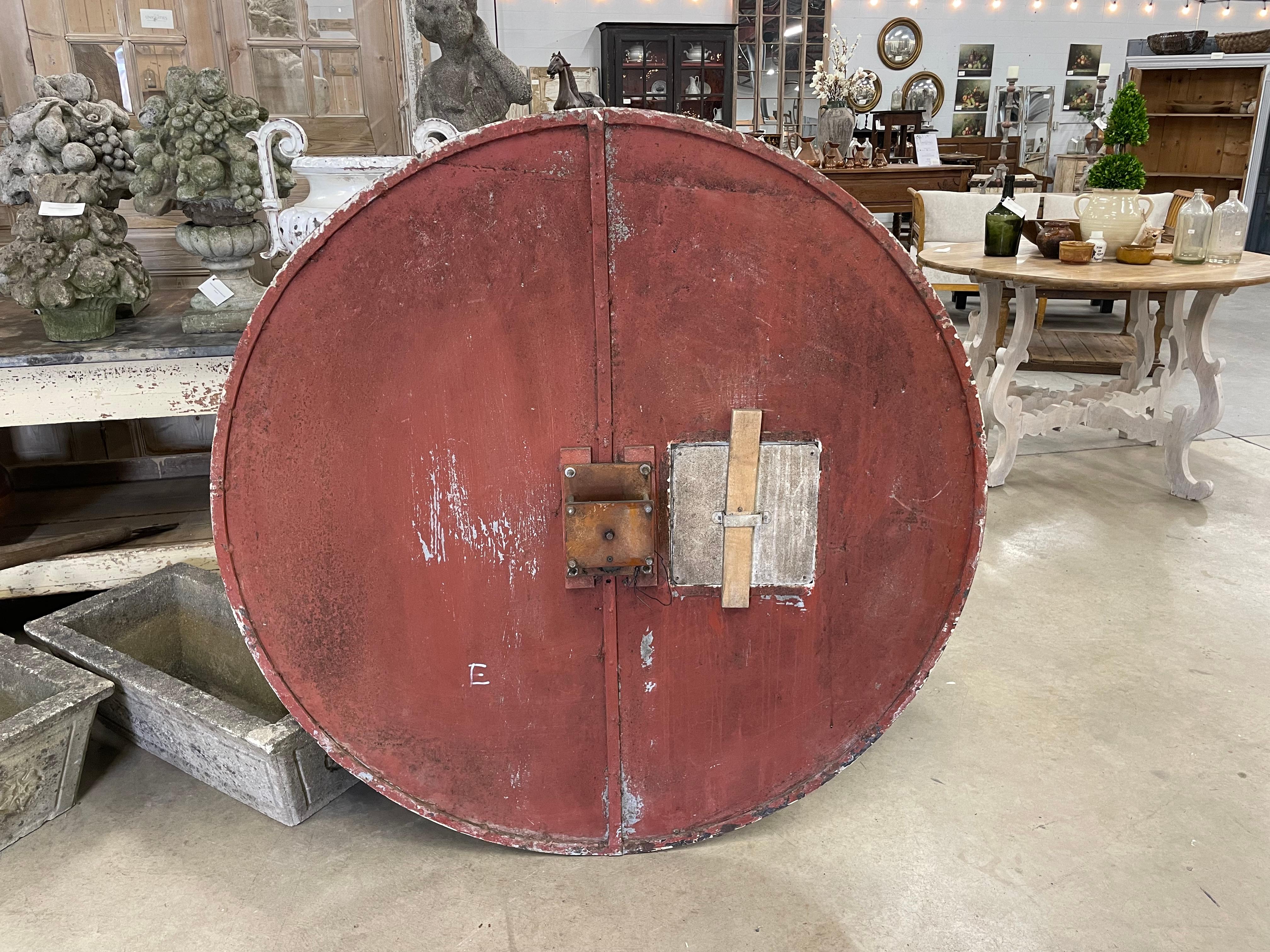 Substantial Antique Hungarian Church Clock Face 2