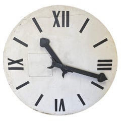 Substantial Antique Hungarian Church Clock Face