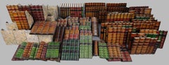 Substantial Collection of Decorative Faux Leather Fake Books