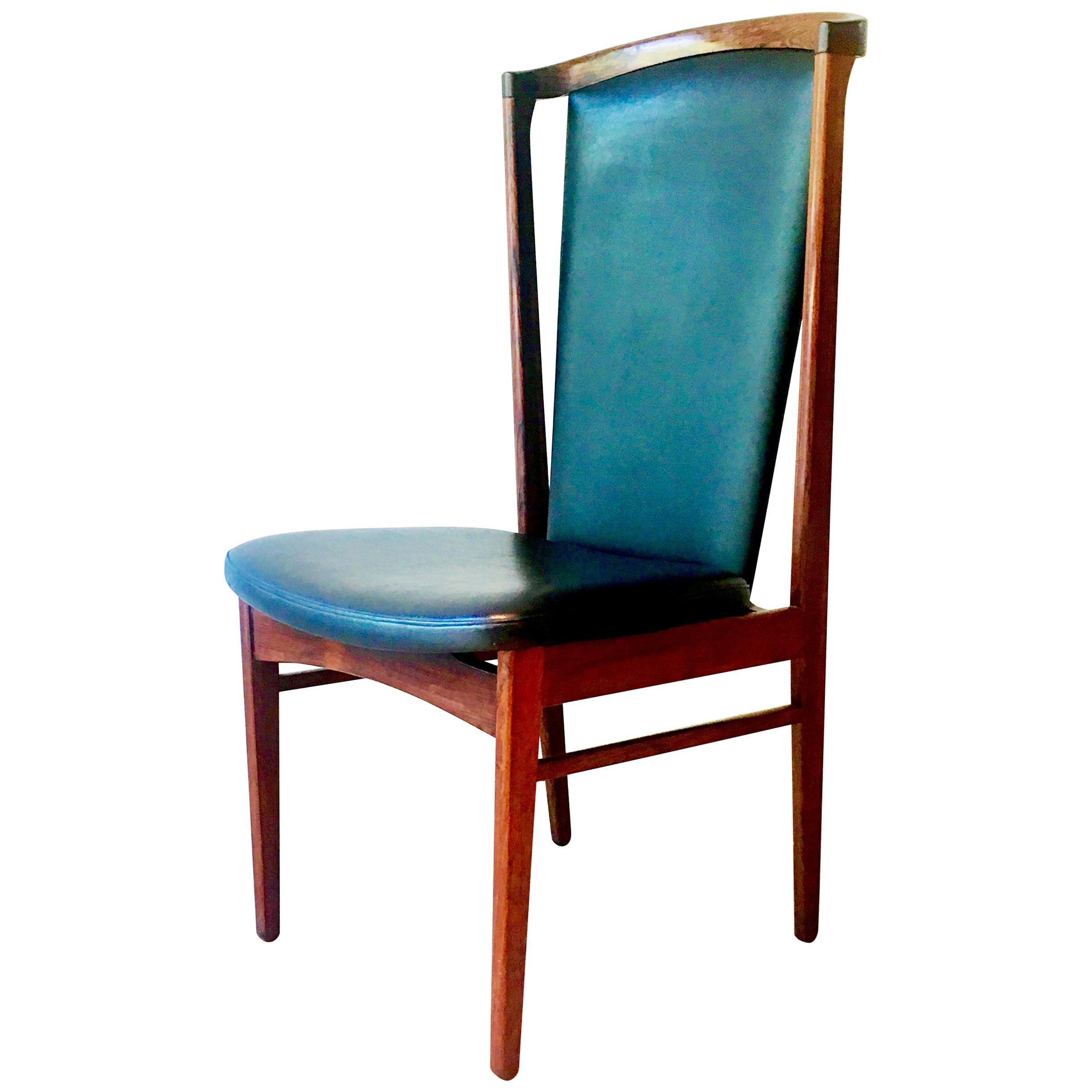 Substantial Danish Eric Buck Designed Desk Chair, 1960s