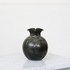 Substantial Diskometal Vase by Just Andersen, 1930s, Denmark