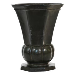 Vaso Diskometal di Just Andersen, anni '30, Danimarca