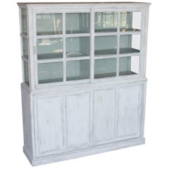 Substantial English Bookcase or Cabinet