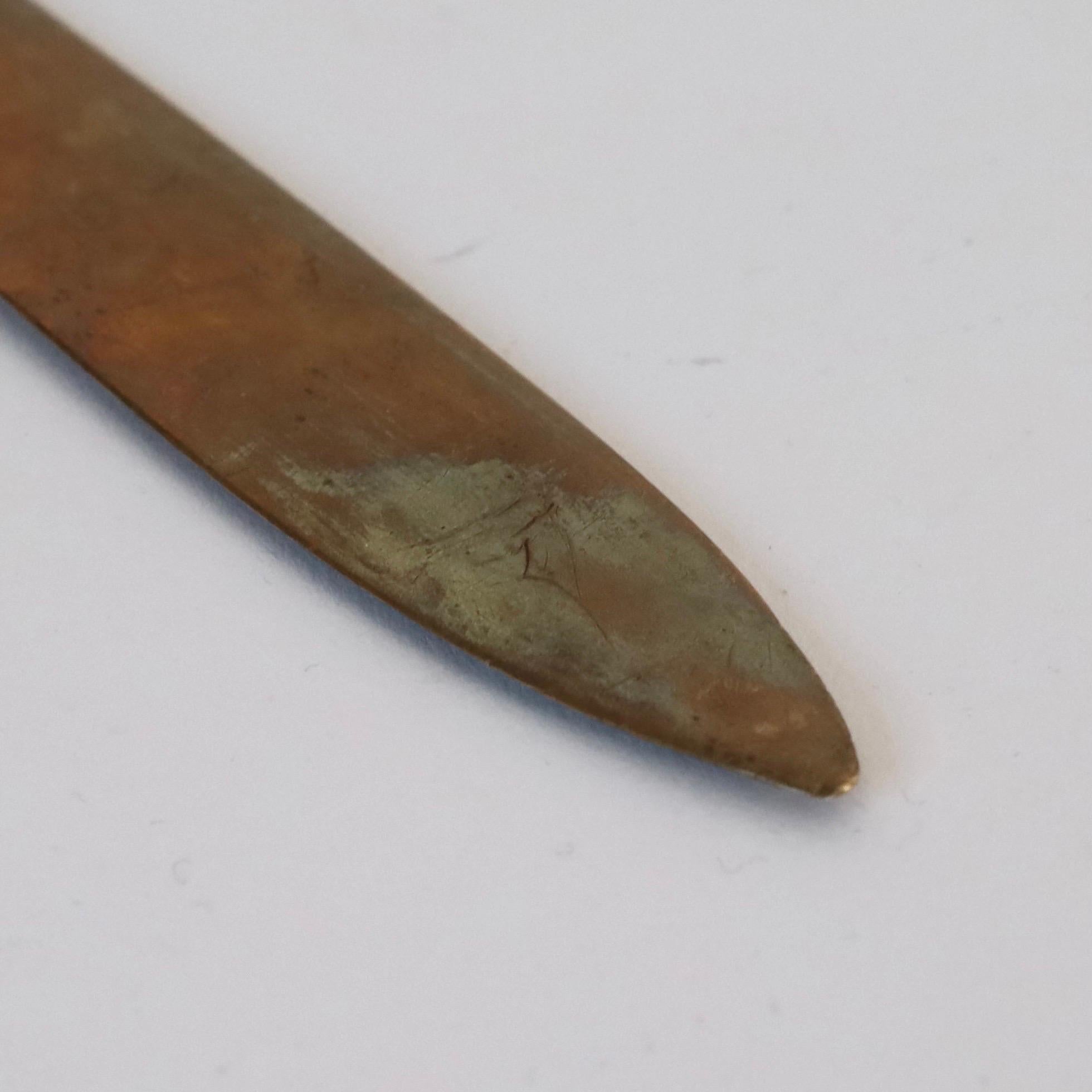 Bemerkenswerter Brieföffner von Just Andersen, 1920er Jahre, Dänemark im Angebot 2