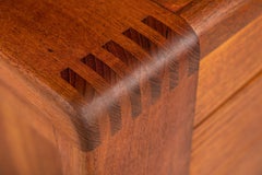 Substantial Mid-Century Modern Executive Desk by D-Scan in Teak, c. 1970's