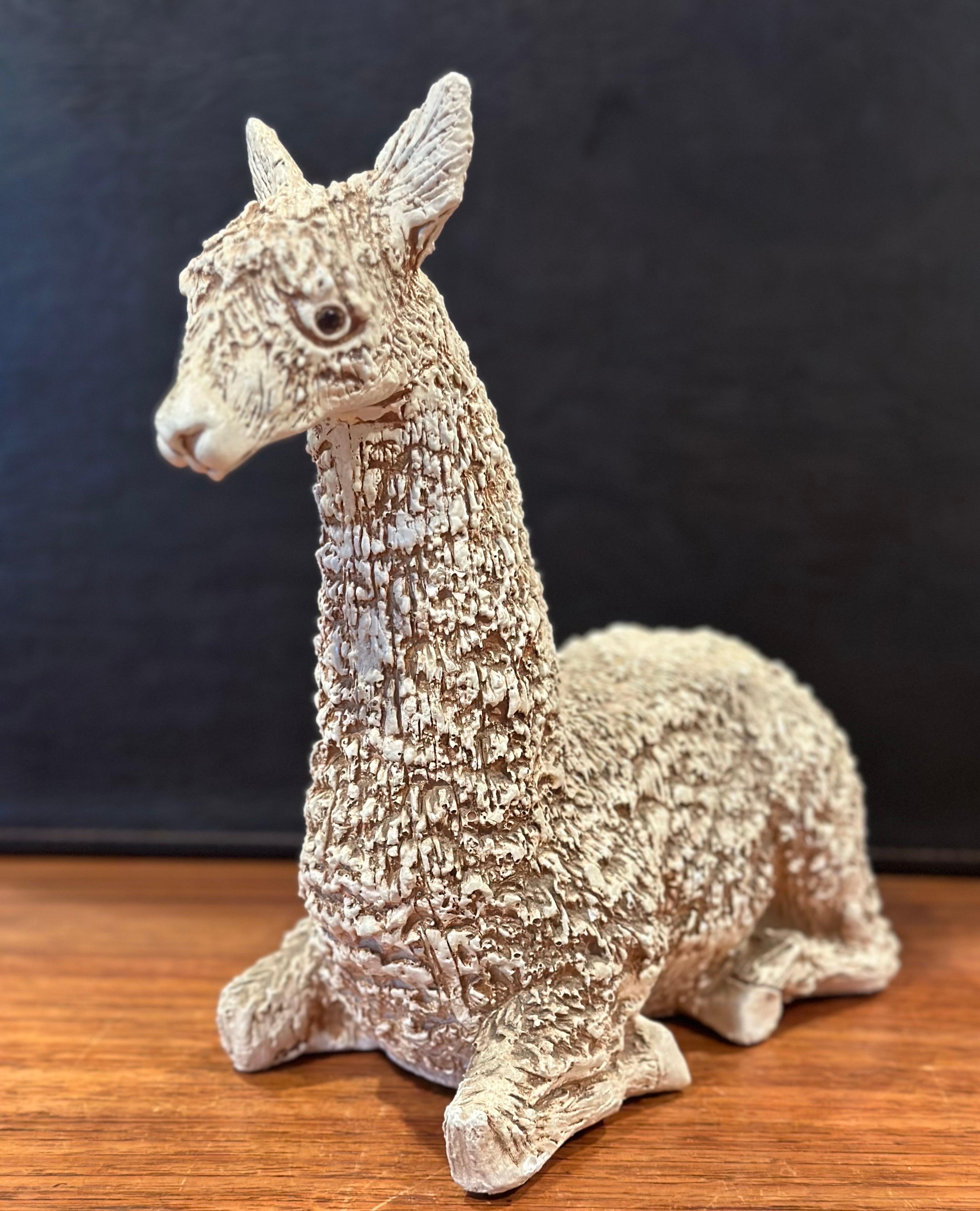 Substantial Pair of Mid-Century Llamas by Jaru For Sale 2