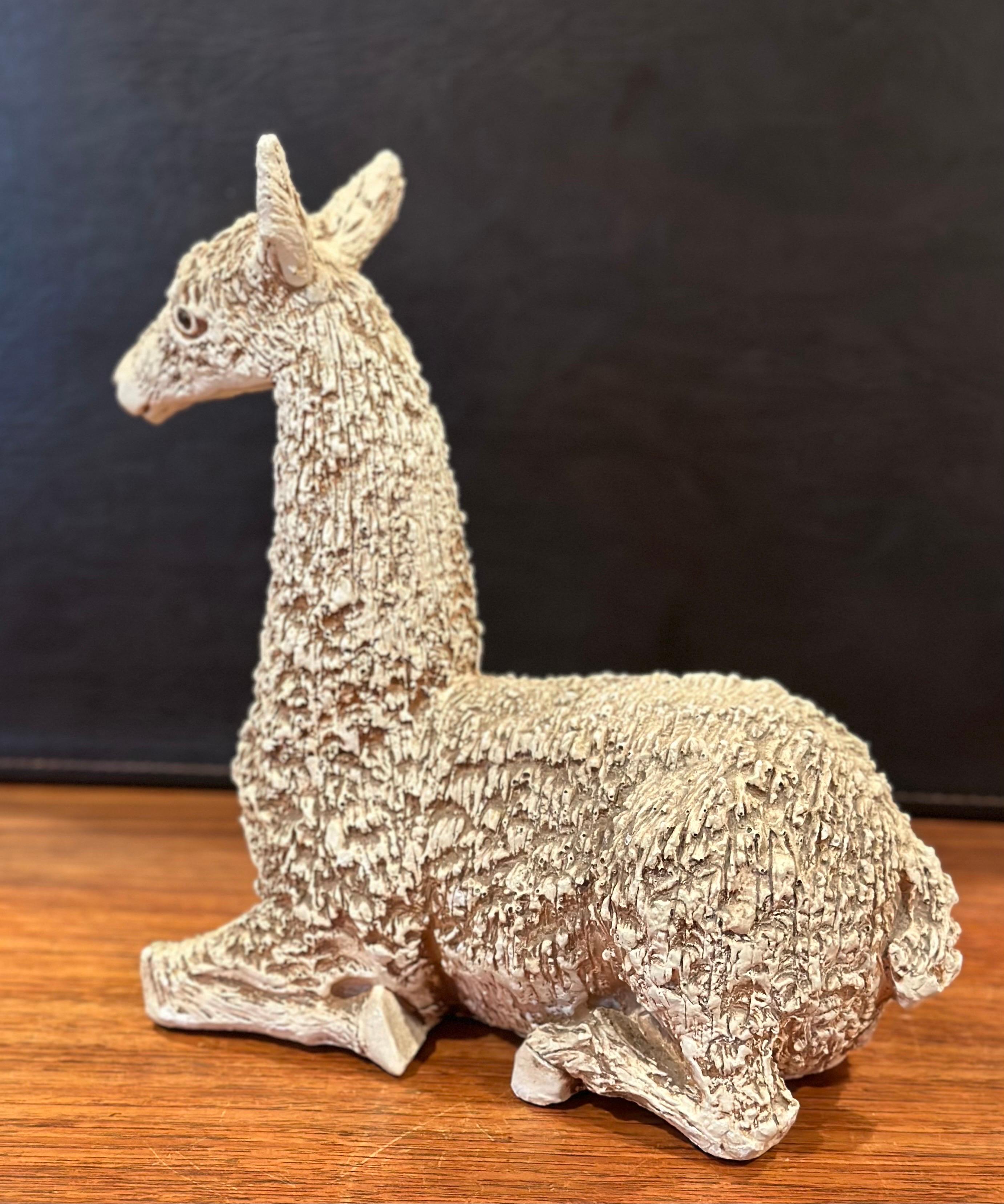 Substantial Pair of Mid-Century Llamas by Jaru For Sale 5