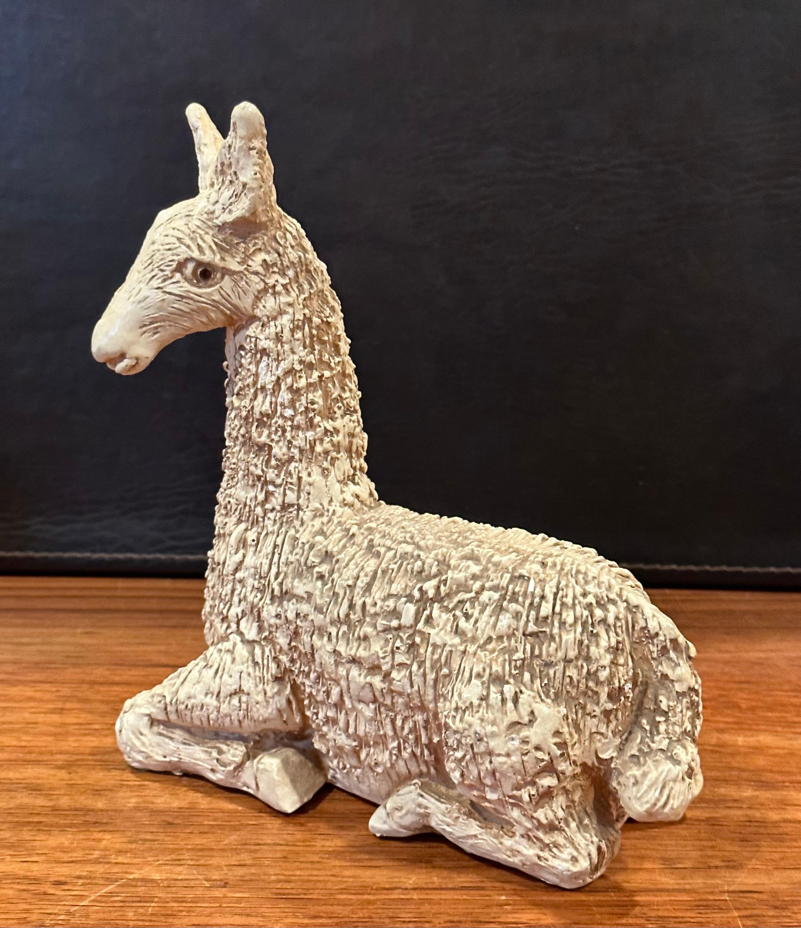 Substantial Pair of Mid-Century Llamas by Jaru In Good Condition For Sale In San Diego, CA