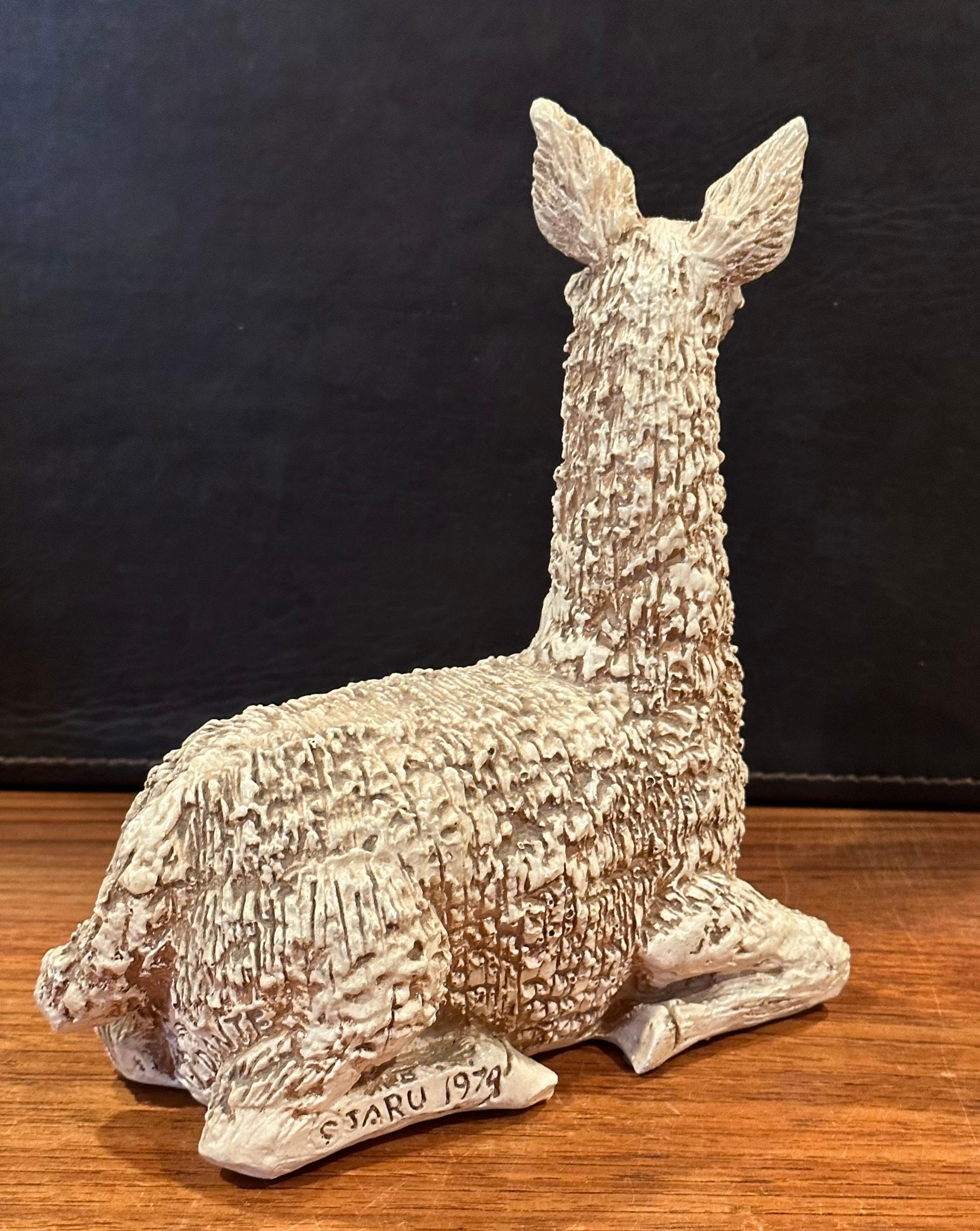 20th Century Substantial Pair of Mid-Century Llamas by Jaru For Sale