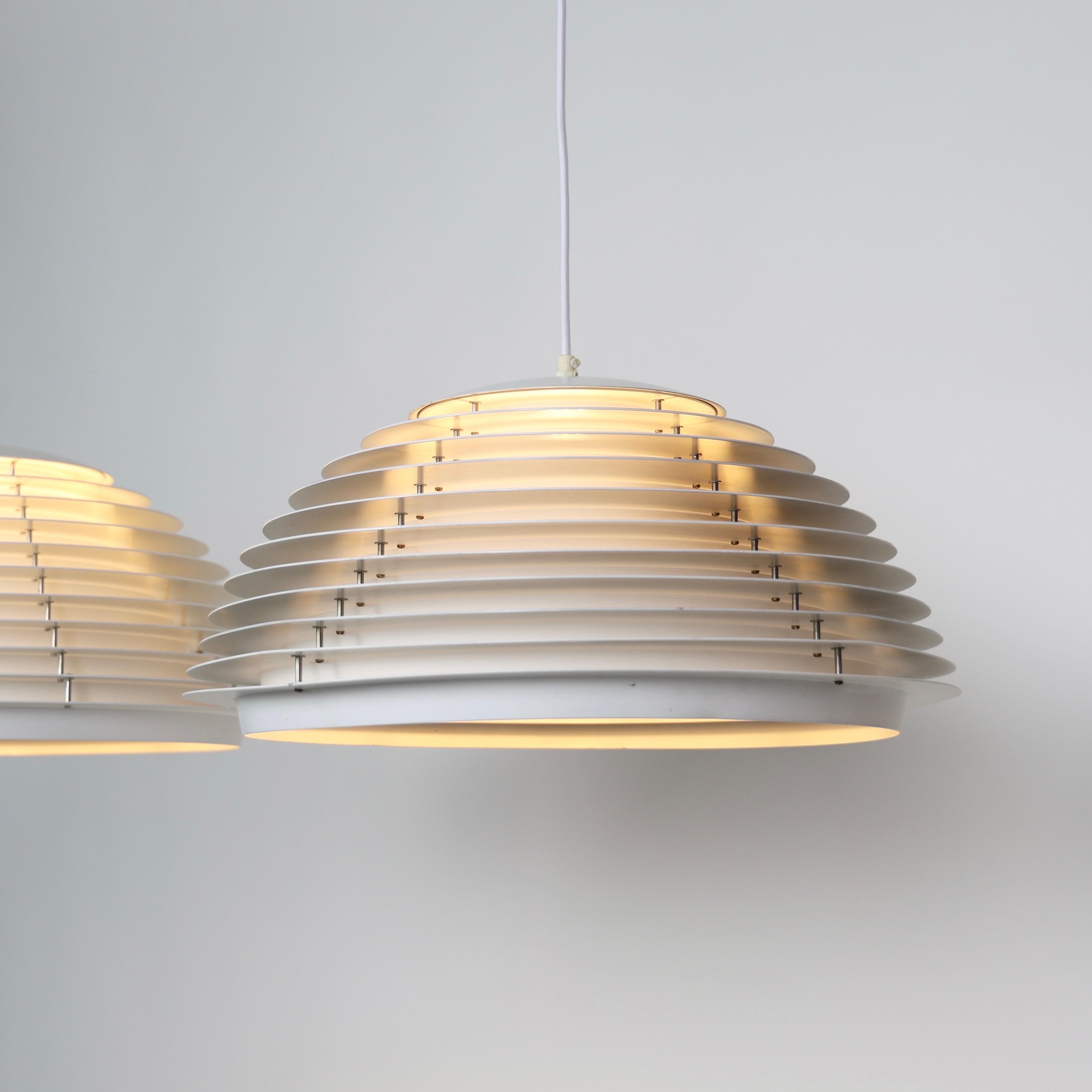 Lámparas colgantes Sustancial de Olafson & Luthersson para Fog and Morup , años 60 Metal en venta