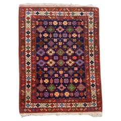 Subtle Colorful Rug with Beautiful Patterns – 124x74cm