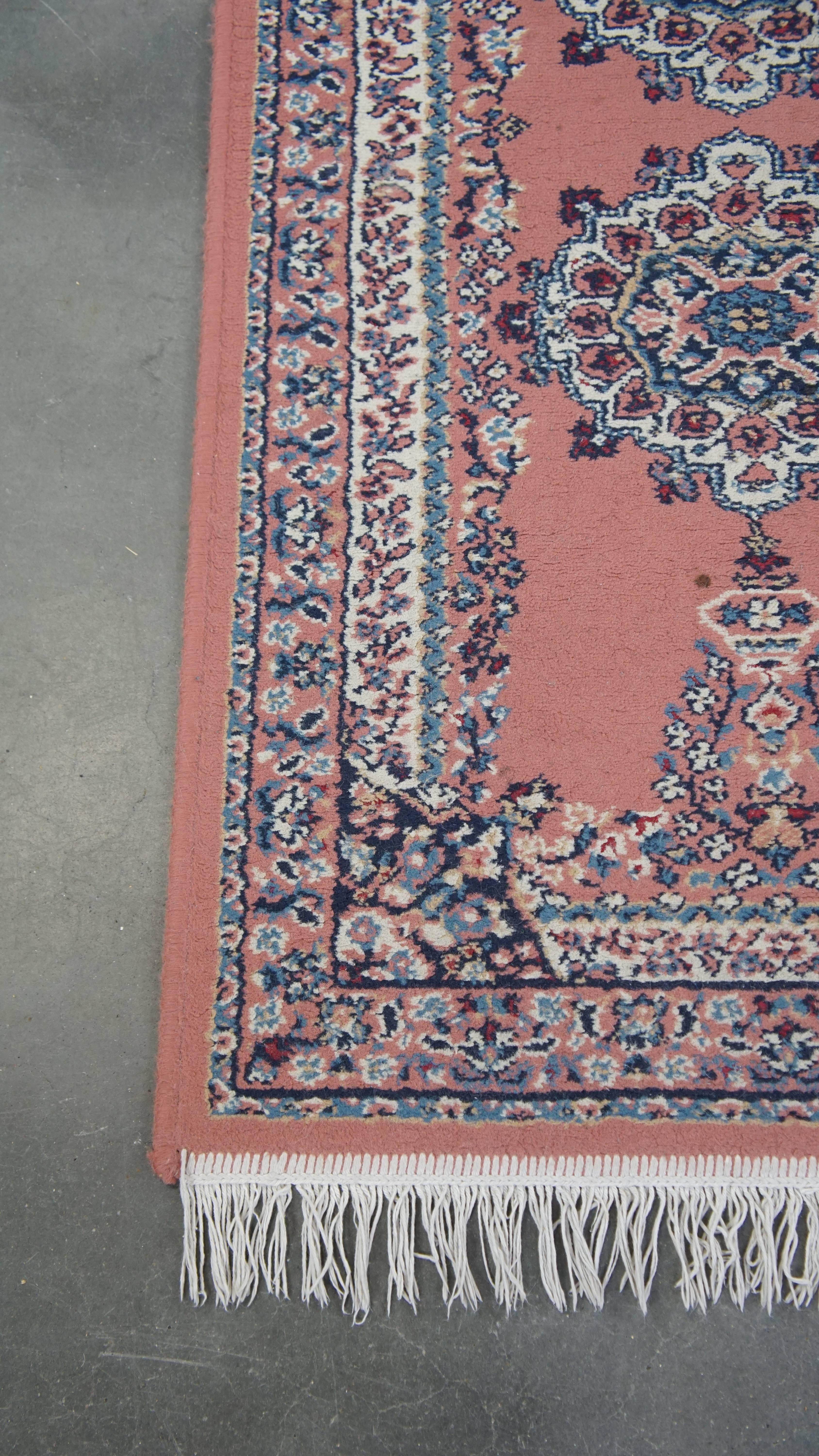 Runner sottile con sfumature rosa 151x71cm in vendita 1