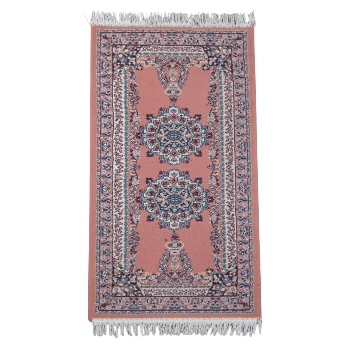 Runner sottile con sfumature rosa 151x71cm