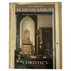 Successione di M. Henri Samuel (Libro)