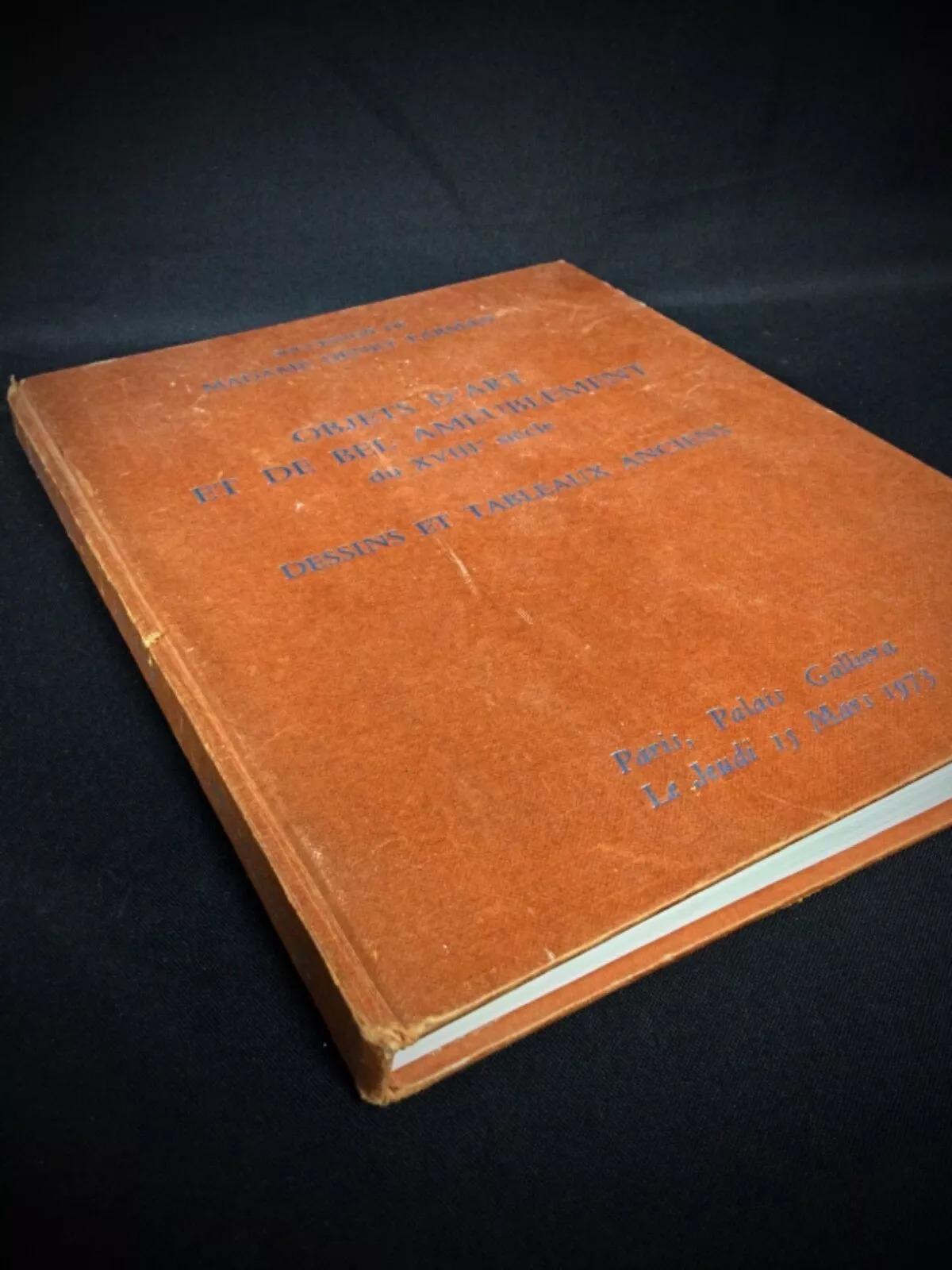 Papier Succession de Madame Henry F. Garman : Objets d'art et mobilier d'art - 2Y250 en vente