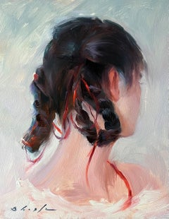 "Dancing Ribbons" Oil Painting