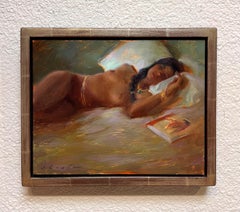 "Dreams in Gold, " Oil Painting