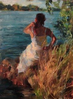 "Summer at Fair Oaks," Oil Painting