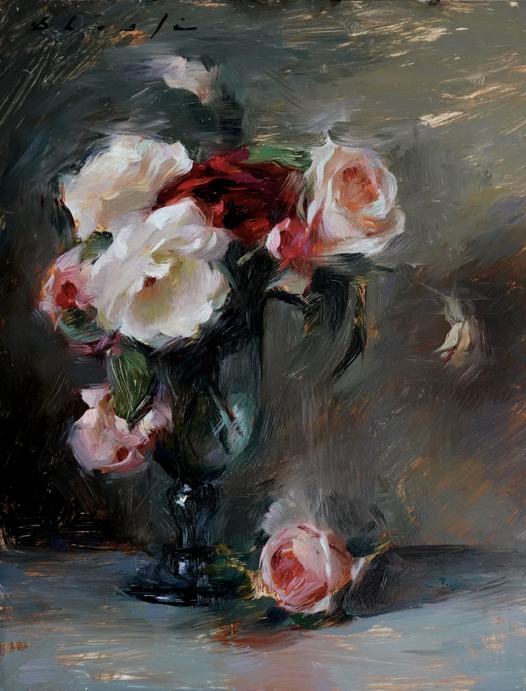 Suchitra Bhosle - “Vintage Beauties,” Oil Painting For Sale at 1stDibs