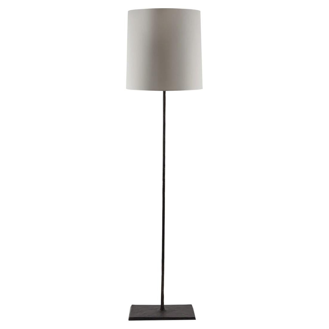 Suck Floor Lamp with Paper Shade by LK Edition For Sale