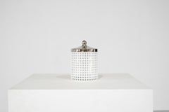 Sucrier by Josef Hoffmann for Bieffeplast, Italy 1980s.