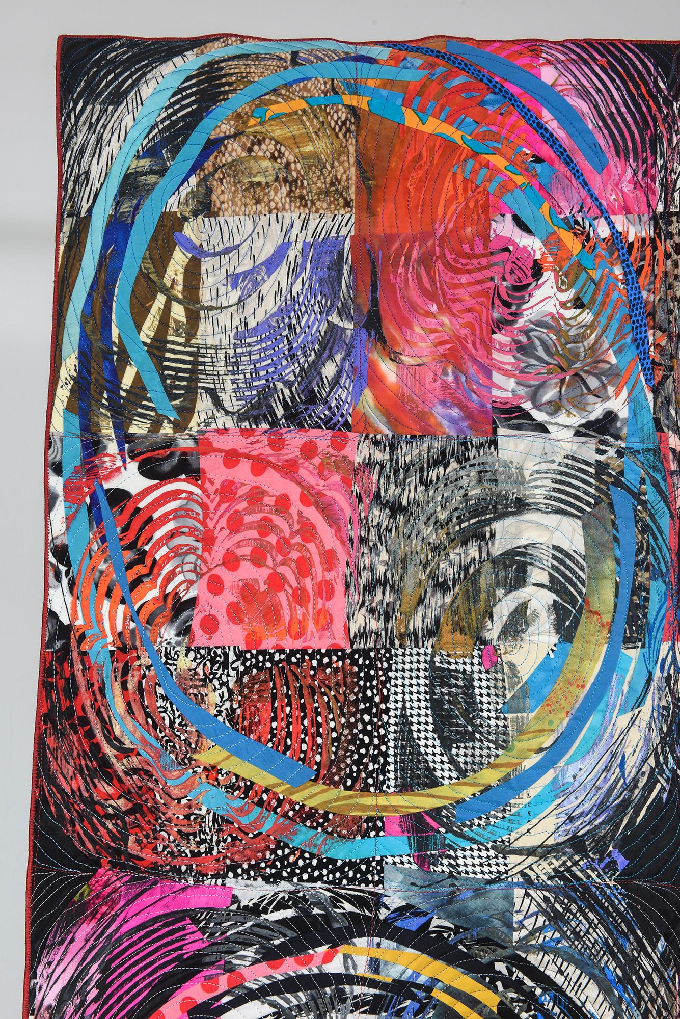 Schöner handgefertigter Quilt der berühmten Quilterin Sue Benner.  Auf ihrer Website heißt es: 