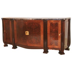 Sue et Mare Cabinet in Rosewood with Gilt Bronze