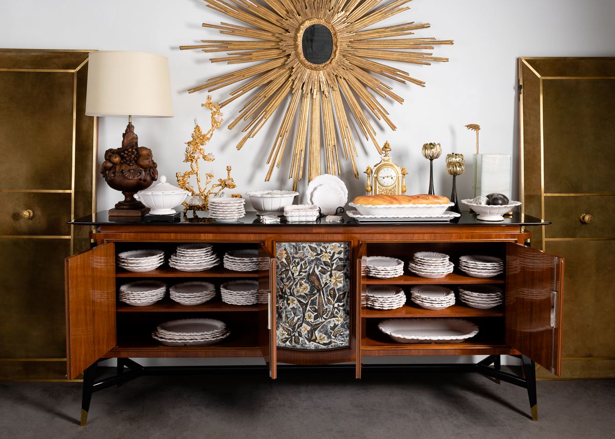 Süe et Mare, Wichtiges einundneunzigteiliges Tafelservice, Frankreich, um 1925 (Art déco) im Angebot