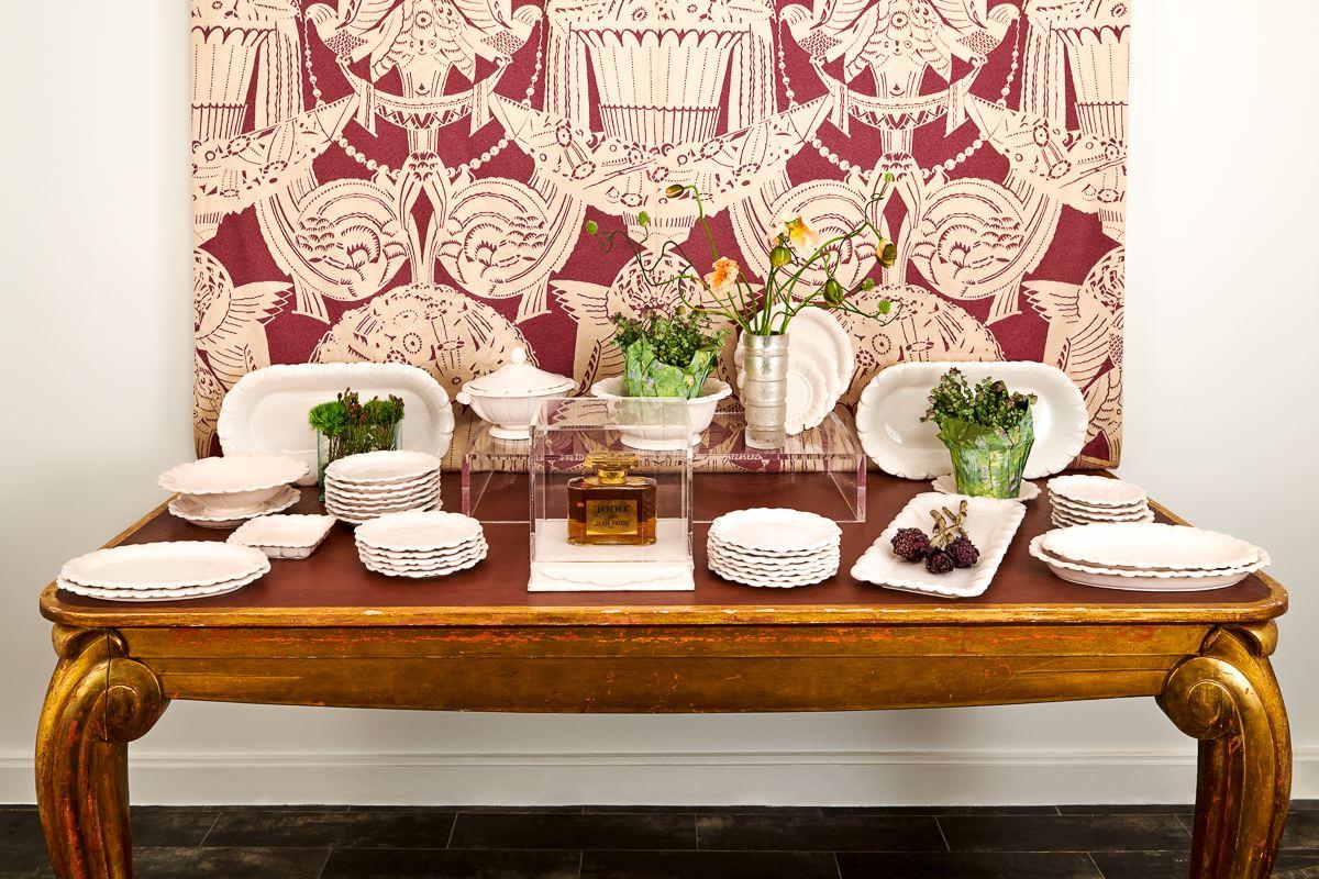 Süe et Mare, Wichtiges einundneunzigteiliges Tafelservice, Frankreich, um 1925 (Glasiert) im Angebot