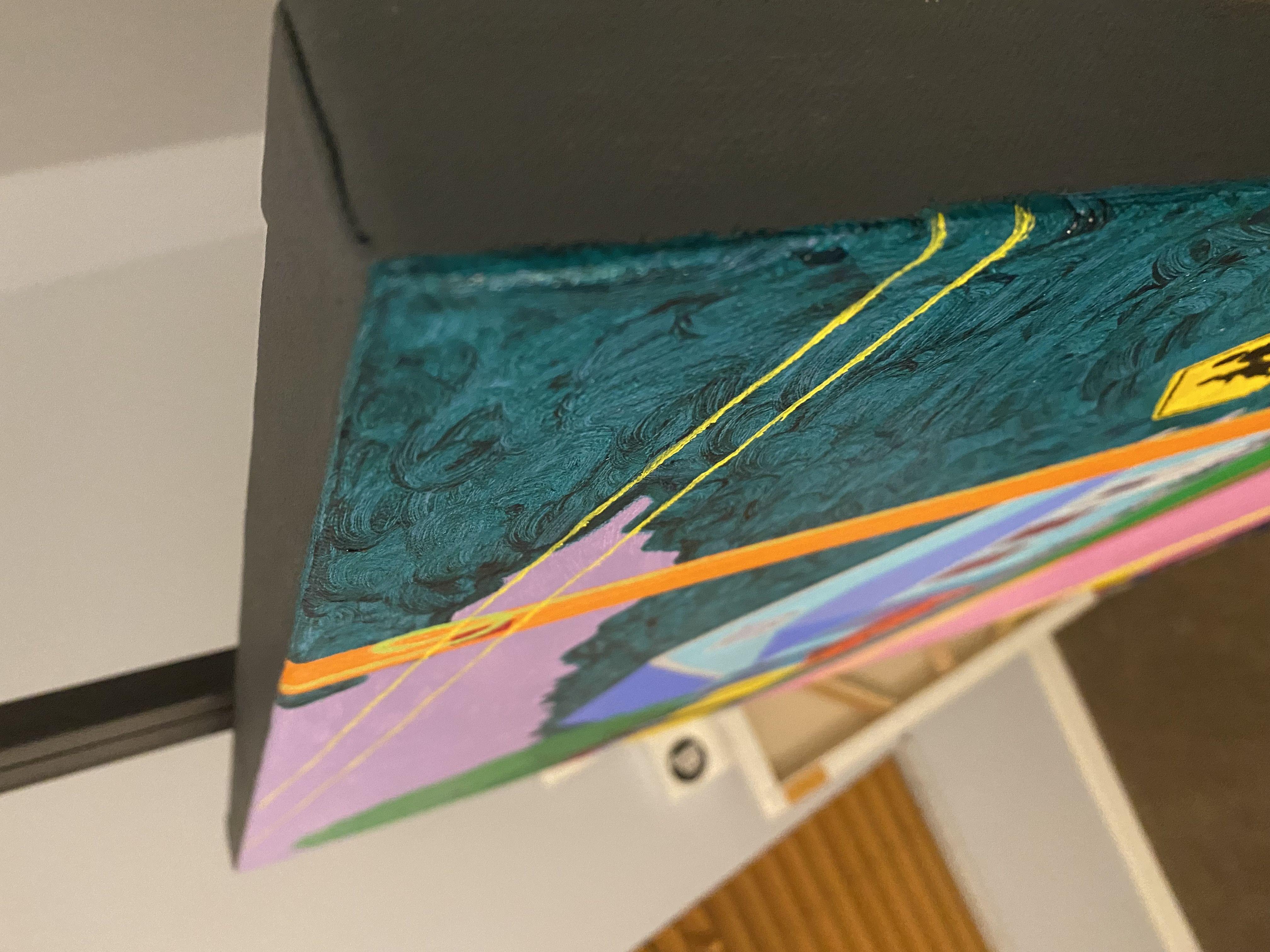 Aqua House, Pittura, Acrilico su tela 1