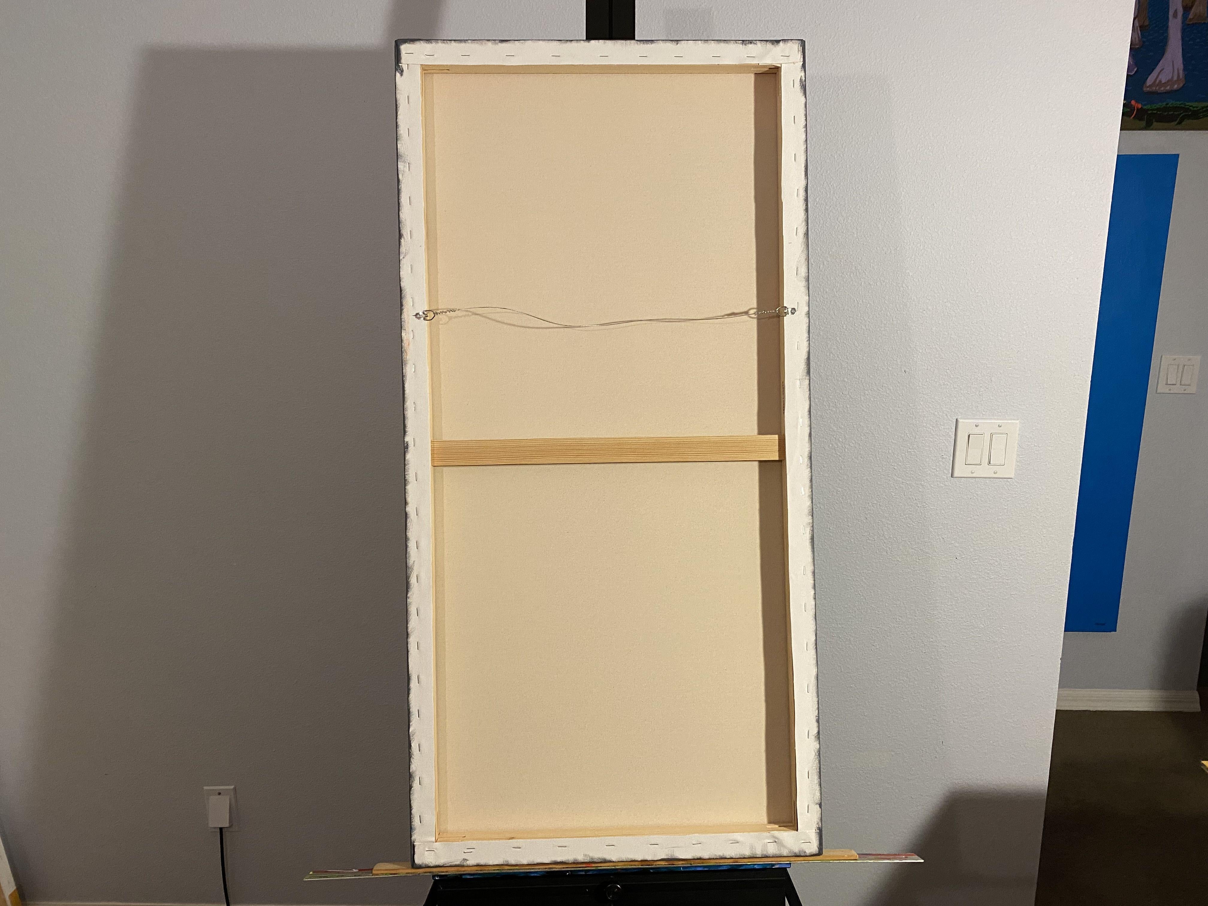 Ponte di Mackinac, Pittura, Acrilico su tela 2