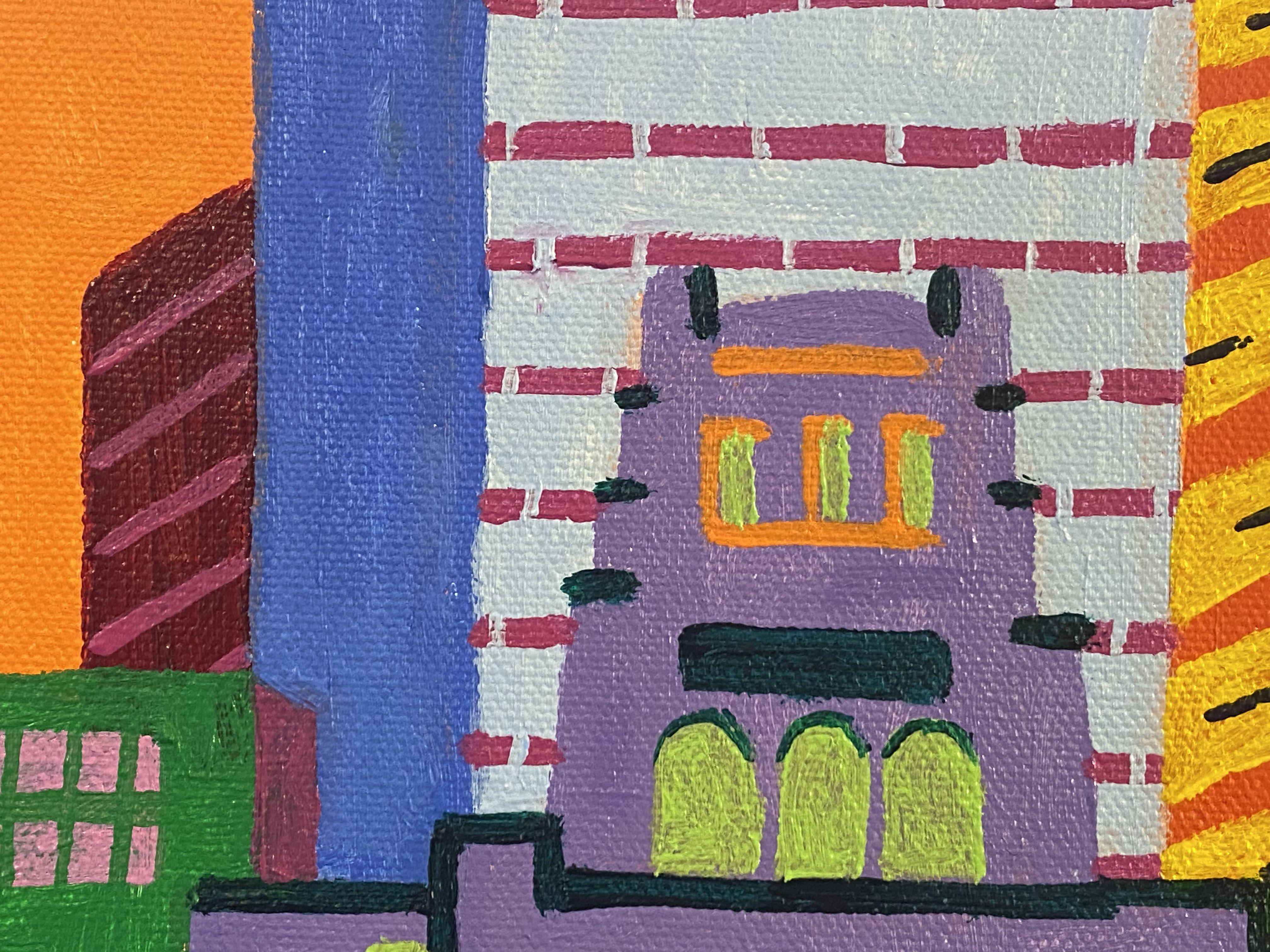 Midtown, Painting, Acrylic on Canvas 1