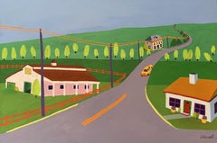 Rural Georgia, Painting, Acrylic on Canvas