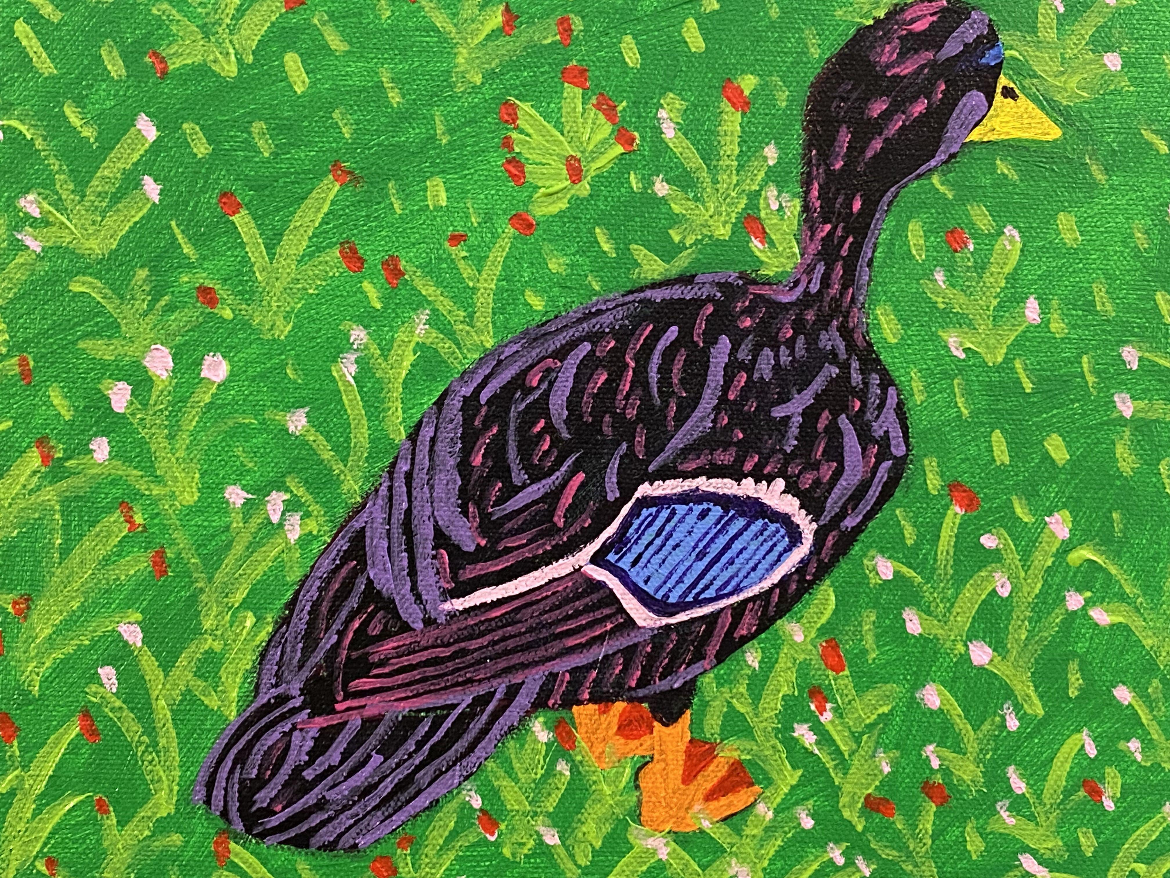 Two Ducks are Better Than One, Painting, Acrylic on Canvas For Sale 1