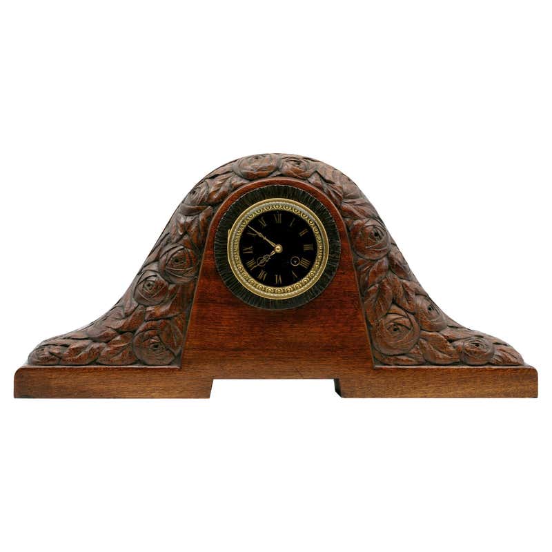 Rare O.B. McClintock Wall Bank Clock, c. 1920 For Sale at 1stDibs ...