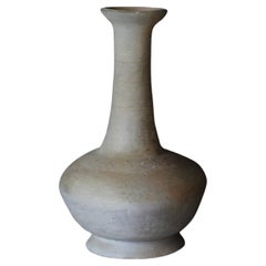 Sue Ware Long Neck Jar / Japanese Antique / Asuka Period / 592-710 CE