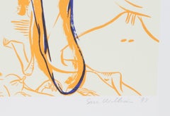 Picnic, Lithograph by Sue Williams