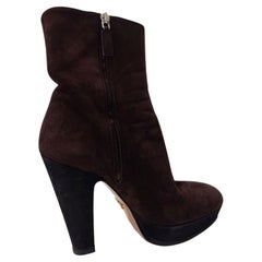 Prada Suede half boots size 39